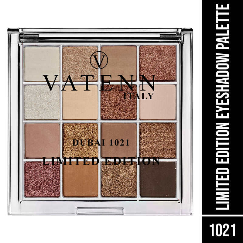 Vatenn 16 Color Limited Edition Eyeshadow Palette ( #1021 Dubai )