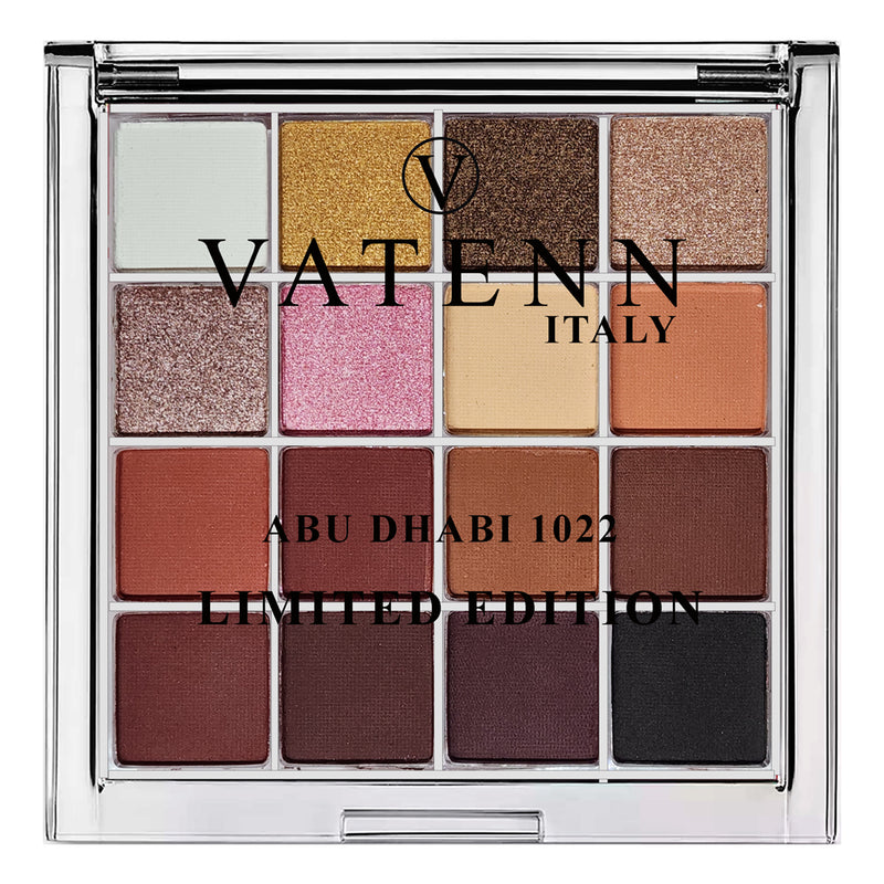 Vatenn 16 Color Limited Edition Eyeshadow Palette ( #1022 Abu Dhabi )