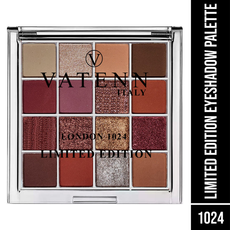 Vatenn 16 Color Limited Edition Eyeshadow Palette ( #1024 London )