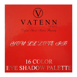 Vatenn 16 Color Eyeshadow Palette ( #1002 Charming )