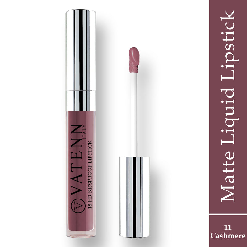 VATENN 18 HRS KISSPROOF LIQUID LIPSTICK ( CASHMERE )