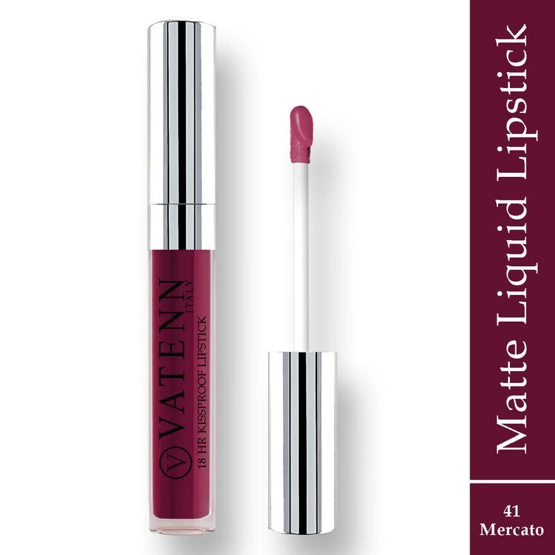 VATENN 18 HRS KISSPROOF LIQUID LIPSTICK ( MERCATO )